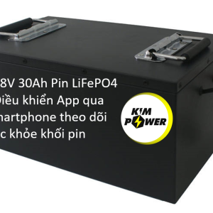Pin xe đạp điện 48V 30Ah LiFePO4 điều khiển qua App