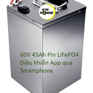 Pin xe Máy điện 60V 45Ah LiFePO4 điều khiển qua App