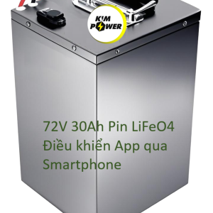 Pin xe Máy điện 72V 30Ah LiFePO4 điều khiển qua App
