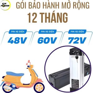 Dịch vụ gói bảo hành mở rộng 12 tháng pin xe điện