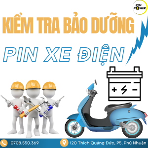 Kiểm tra bảo dưỡng pin - Dịch vụ kiểm tra - bảo dưỡng pin xe điện