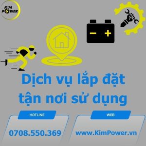 Dịch vụ lắp đặt tận nơi sử dụng