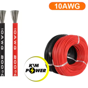 Dây điện 10AWG chịu nhiệt - siêu mềm vỏ silicon (mét)