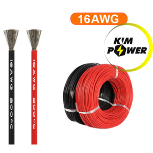 Dây điện 16AWG chịu nhiệt - siêu mềm vỏ silicon (mét)