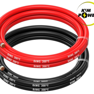 Dây điện 8AWG chịu nhiệt - siêu mềm vỏ silicon (mét)