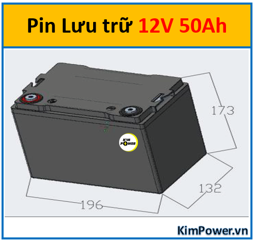 Biwo 12v 50ah 5