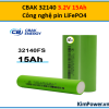 CBAK 32140 - 15Ah công nghệ pin LiFePO4 (LFP)