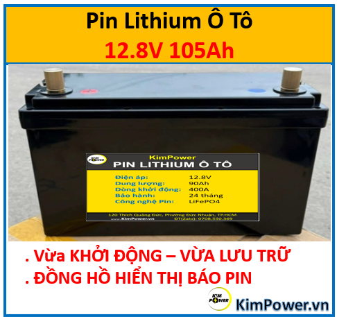 12v 105ah 400CC 1